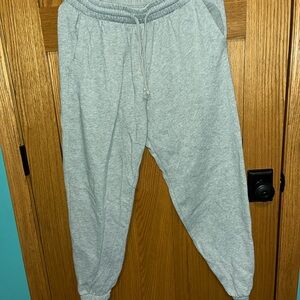 Grey joggers